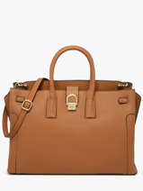 Sac  Main Equestre Cuir Etrier Marron equestre EEQT142L